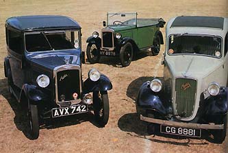 Автомобили Остин Севен 1922-1939 годов